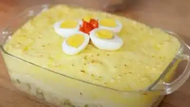 Receita de Bacalhau de forno cremoso