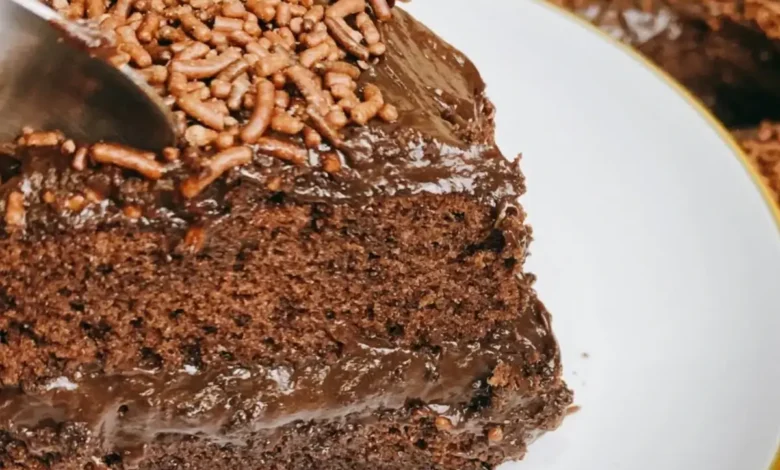 Receita de Bolo de chocolate fleischmann