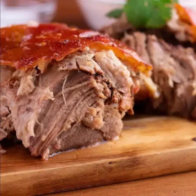 Receita de pernil suíno assado