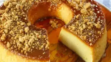 Receita de pudim de paçoca fácil de fazer