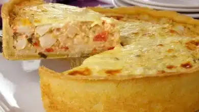 Receita de Torta cremosa de palmito