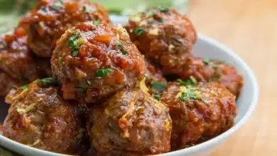 Receita de Almondegas ao forno