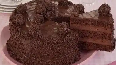 Bolo mousse de brigadeiro