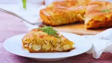 Bolo salgado de micro-ondas