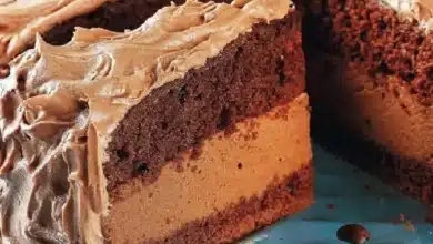 Bolo trufado de café