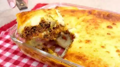 Receita de Escondidinho de carne moída