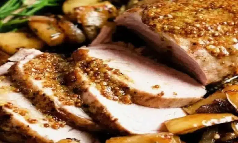 Lombo de porco no abacaxi 1 Receita de Lombo de porco no abacaxi