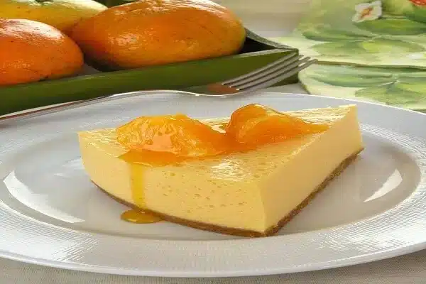 Receita de Torta de tangerina diet