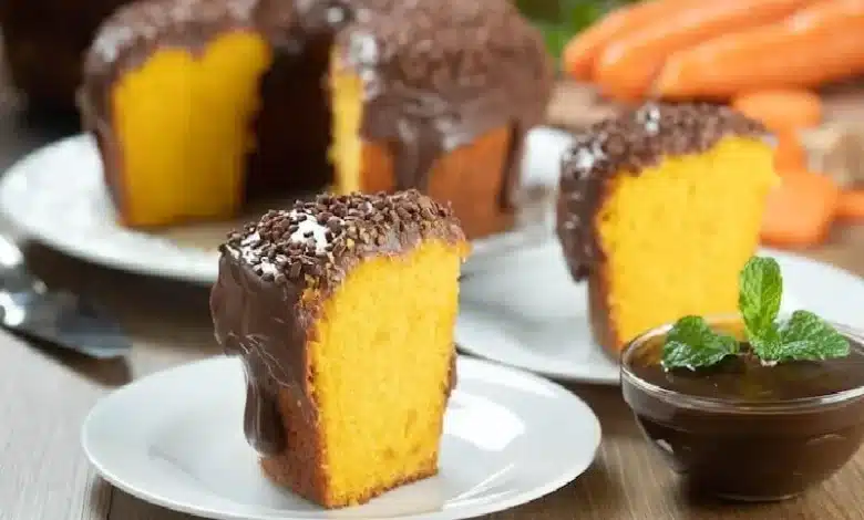 Receita de bolo de cenoura