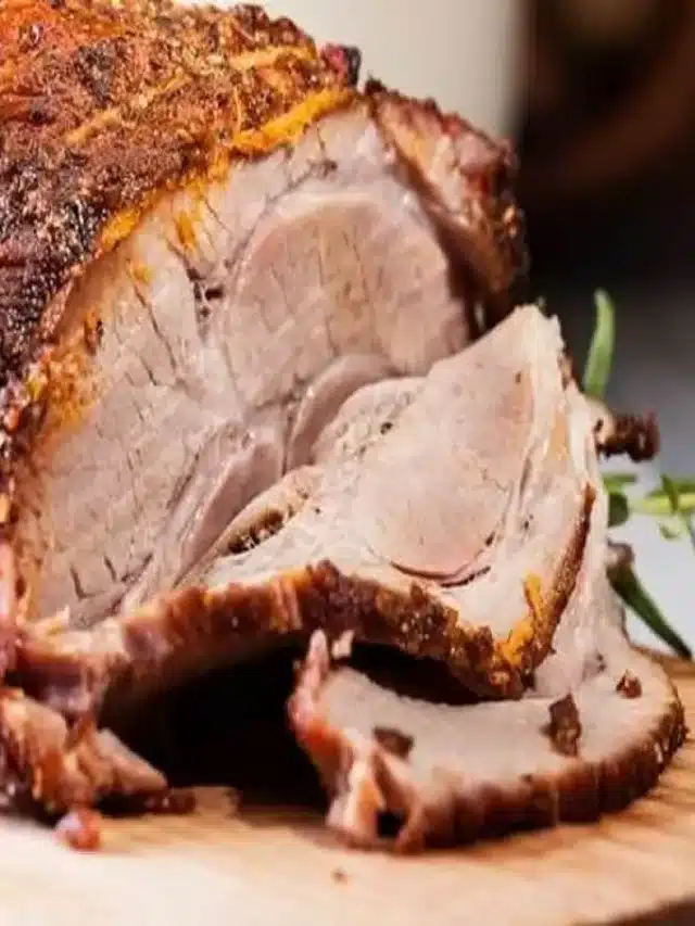 Receita de Carne assada no forno, ideal para o almoço de domingo