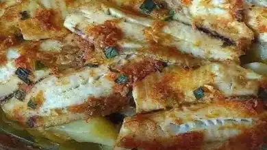 Filé de Tilápia assado no forno