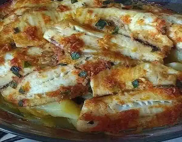 Filé de Tilápia assado no forno