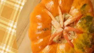 camarão na moranga com creme de leite