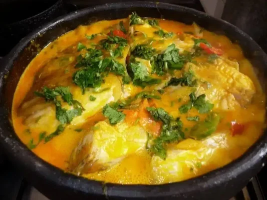 Receita de moqueca de peixe fácil e prática