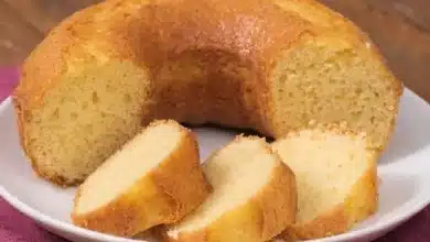 Bolo de iogurte tradicional