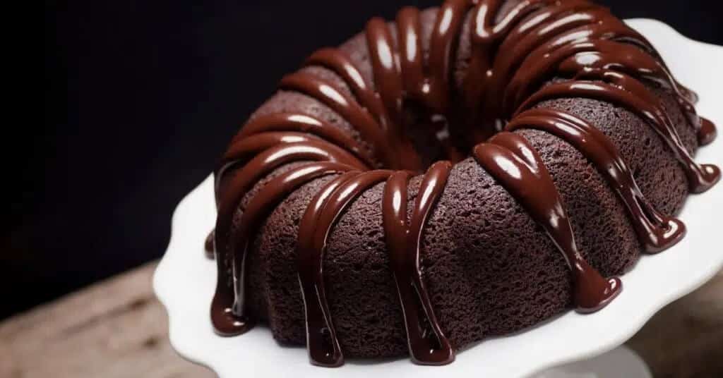 Receita de bolo de chocolate tradicional