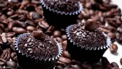 Receita de brigadeiro de café