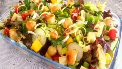 Receitas de saladas natalinas