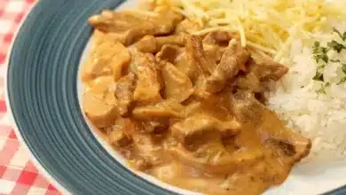 Strogonoff de carne tradicional