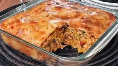 Torta de frango e massa de pastel 7 Receita de Torta de frango e massa de pastel