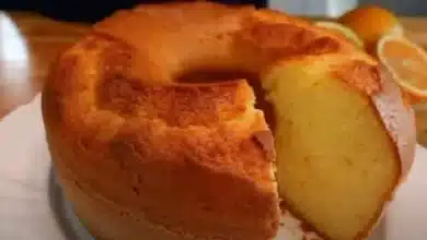 Receita de Bolo de laranja de liquidificador