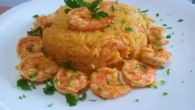 Receita de risoto de camarão
