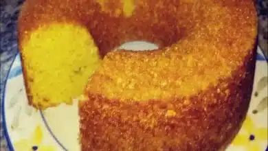 Bolo de milho com flocão, fácil de preparar 8 Receita de Bolo de milho com flocão