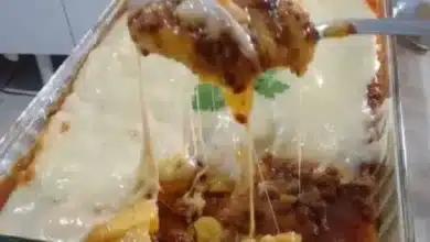 Receita de polenta gratinada com carne moída