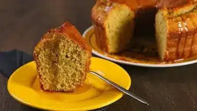 Bolo de Batata Doce e Laranja