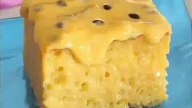 Receita de Bolo gelado de maracujá
