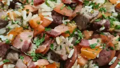 Receita de arroz de carreteiro completo