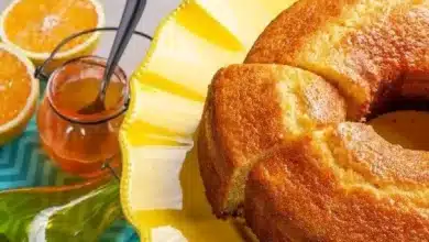 Receita de Bolo de laranja vegano