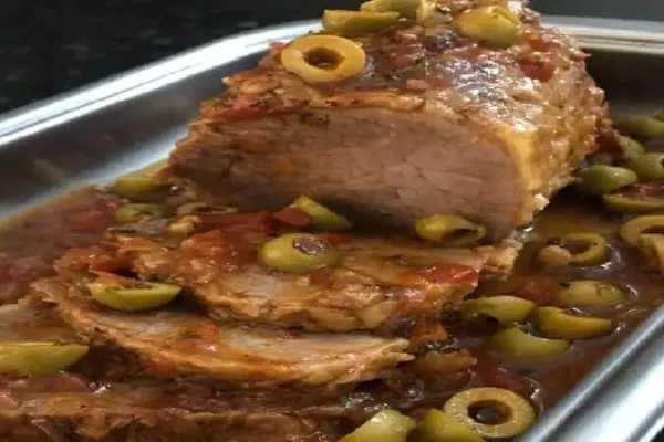 Receita de lagarto com molho italiano