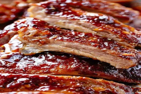 Costelinha de porco agridoce