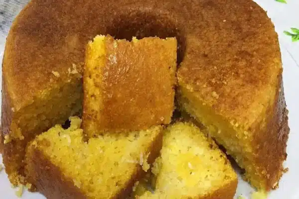 Bolo de milho sem farinha de trigo