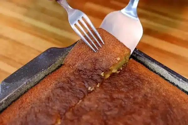 Bolo de milho de latinha de liquidificador