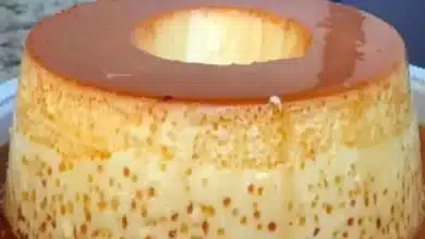 Receita de Pudim de leite com furinhos