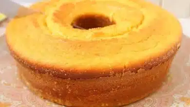 Bolo de milho de Liquidificador