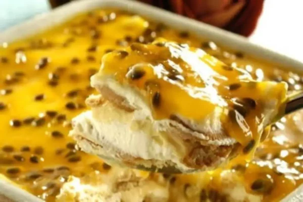 Receita de Pavê de Maracujá, uma sobremesa fácil de preparar