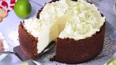 Torta de limão com chocolate 6 Como fazer a Torta de limão com chocolate