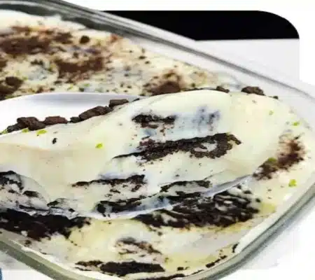 Mousse de limão com Oreo