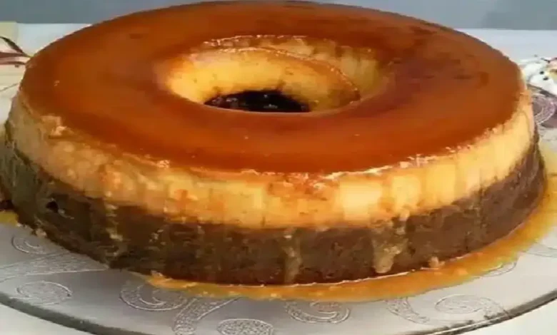 Receita de bolo pudim tradicional