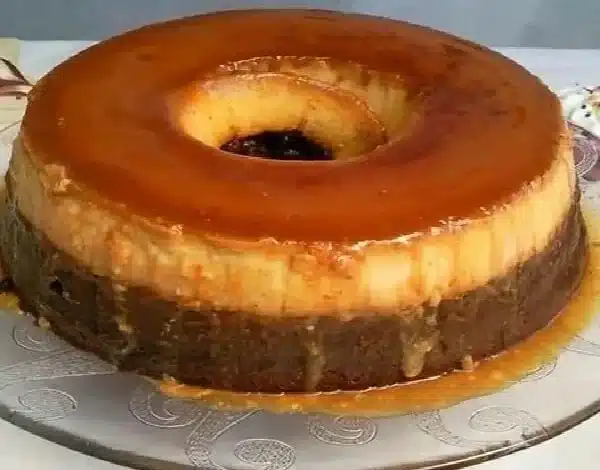 Receita de Bolo pudim tradicional