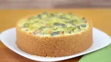 como fazer o quiche de brócolis