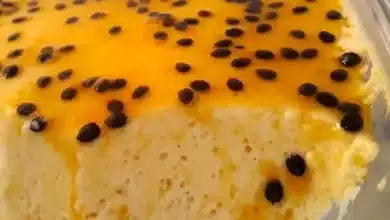 Receita de mousse de maracujá simples