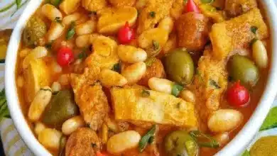 Receita de dobradinha com feijão branco