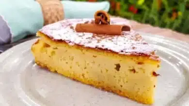 Bolo mole de fubá