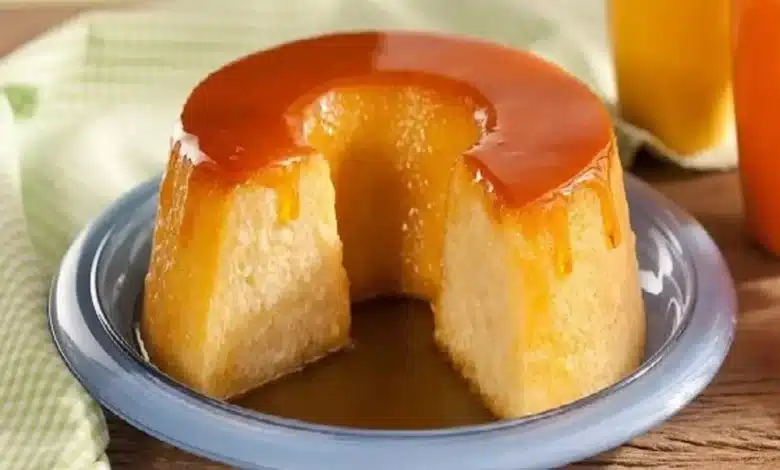 Receita de pudim de tapioca