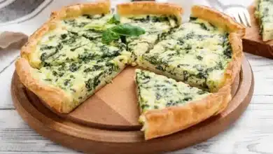 Torta de espinafre e ricota : Saborosa e Saudável 6 Torta de espinafre e ricota : Saborosa e Saudável