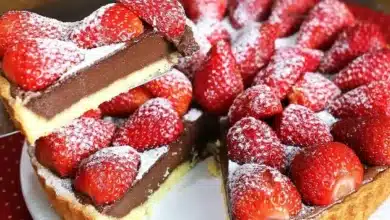 Torta de morango com chocolate 32 Torta de morango com chocolate